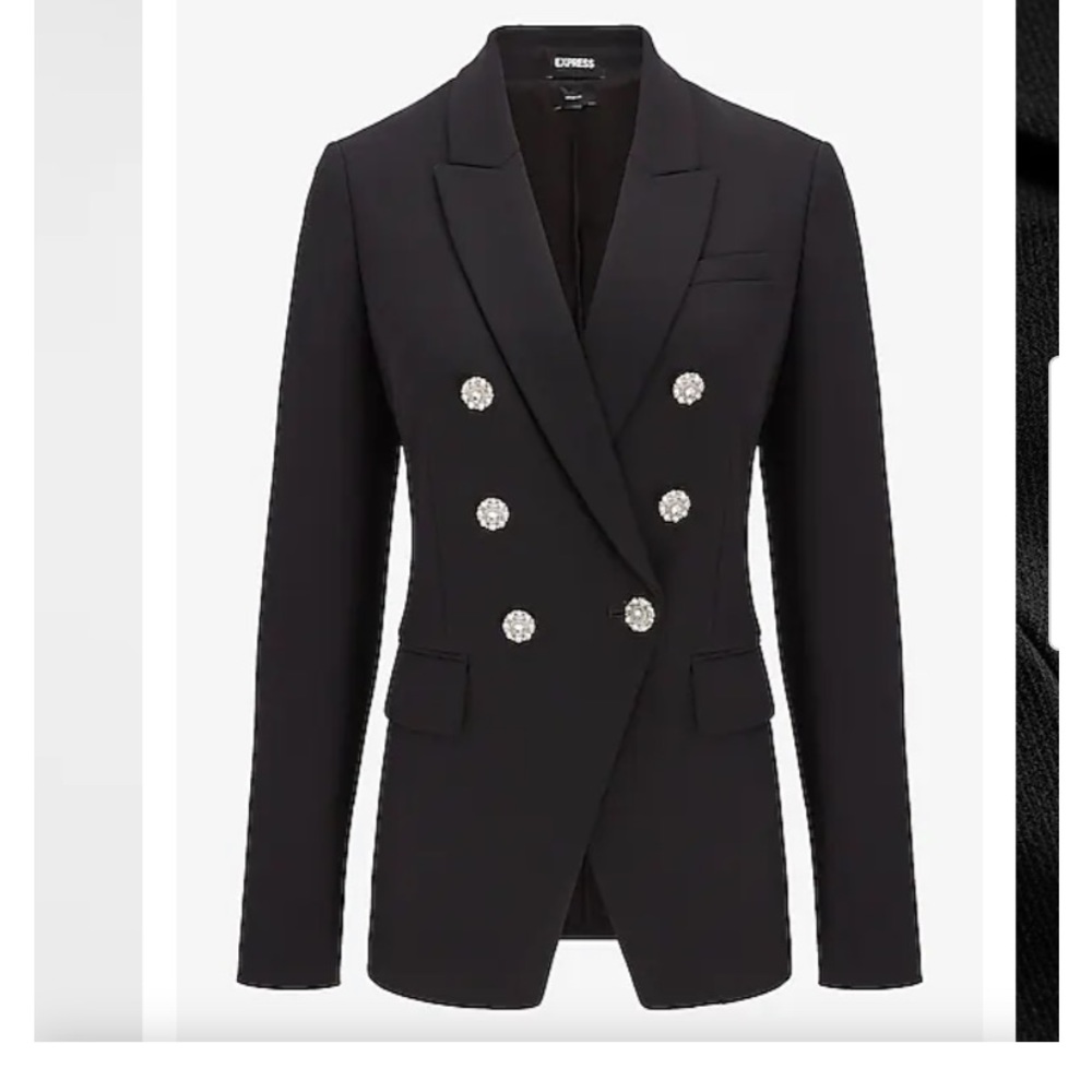 New “Express” black blazer; size XS - Picture 8 of 13